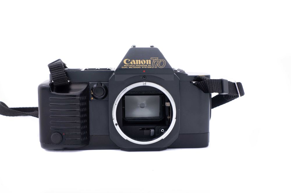 Aparat foto film Canon T70 montura FD