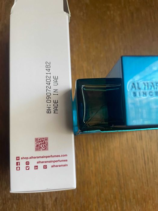 Al Haramain Amber Oud Aqua Dubai Extrait de Parfum 75 ml