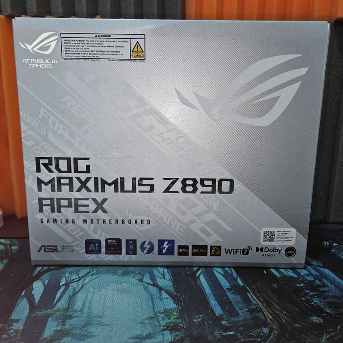 Комплект плата Asus Maximus Z890 Apex + G.Skill 2x24 48GB 8000Mhz