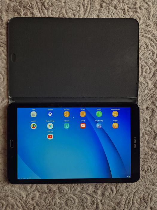 Samsung Tab A6 10.1, 4G LTE, SIM, 16GB, microSD, husă, stare impecabil