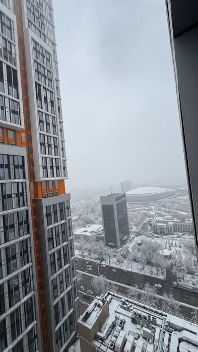 Цена снижена | 2-комнатная квартира в ЖК Nest One | Коробка | Вид на К