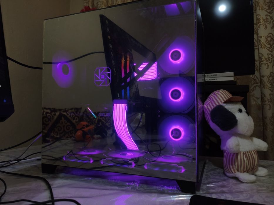 Игровой Компьютер! Панорамный аквариум! i5 12400+Rtx2060Super