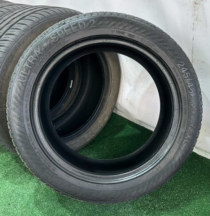 4бр 245/45r17 GISLAVED летни