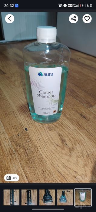 Насадки от моющий пылесоса aura