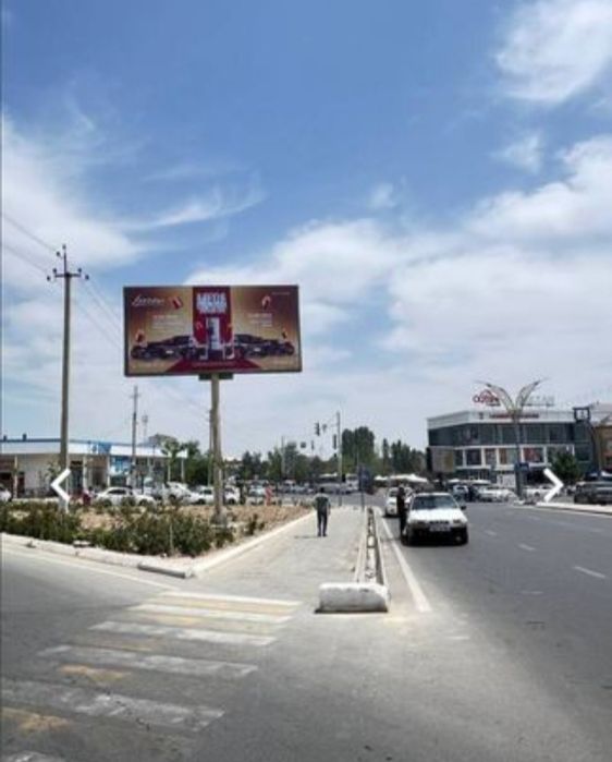 Реклама на билбордах Кукан.Reklama bilbord . Ташки реклама баннер