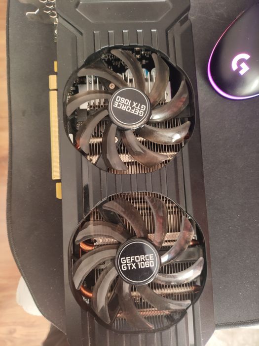 Продам Видеокарту Palit dual gtx 1060 6gb 40000к