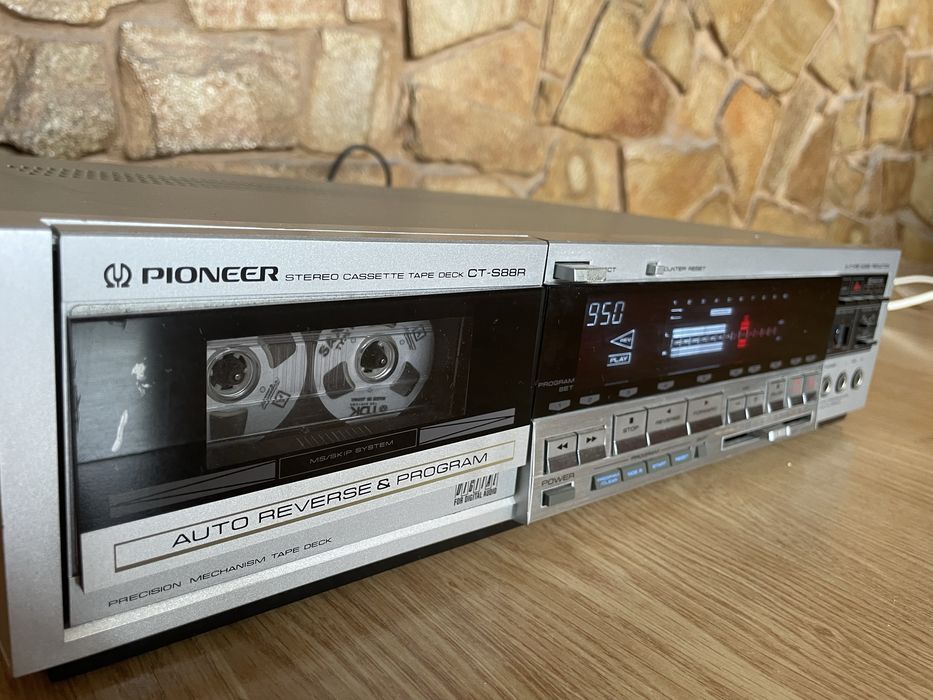Pioneer Deck CT-S88R  3 motoare Autorevers 1985