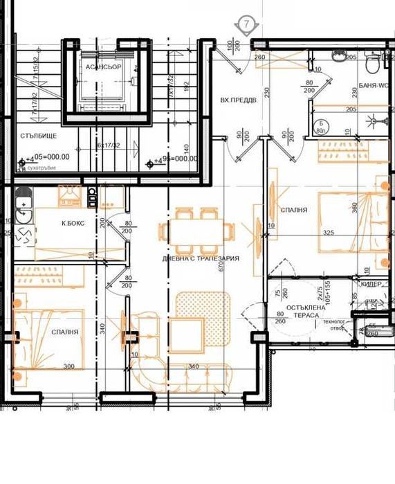 Продава се Тристаен апартамент в Търговище, Запад 3 - 87 кв.м за 958 €/кв.м - Снимка #3