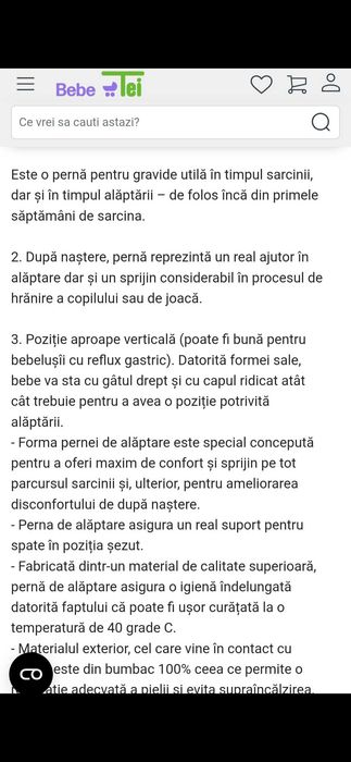 Perna sarcina și  alaptare