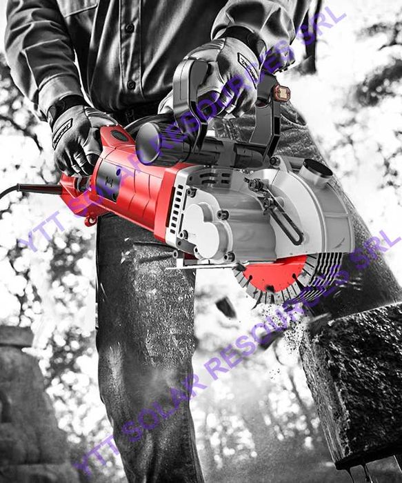 Masina slituit caneluri beton 5 discuri dia D133/D160, 2700W