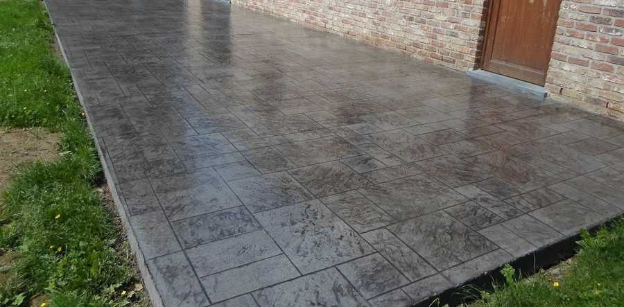 Pavaje Beton Amprentat , toate materialele incluse