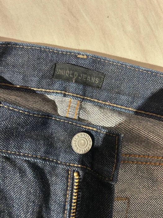 Uniglo джинсы  selvedge denim
