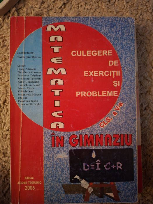Manuale si culegeri școlare