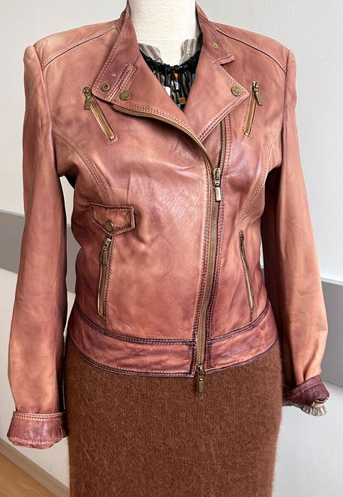 BIBA елегантно кожено дамско яке