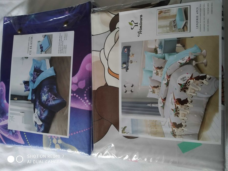 Два комплекта нови  чаршафи за спалня