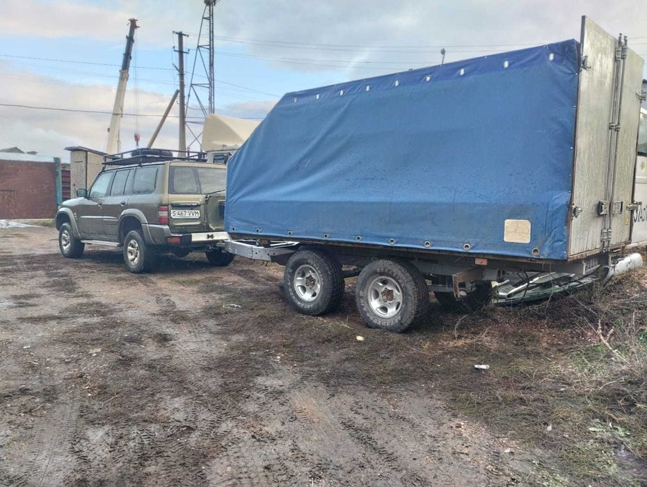 Прицеп грузоподъемностью до 4 тонны