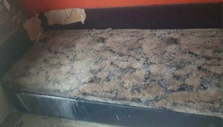 Canapea Recameu Pat extensibil 190 x 80, se extinde în lateral, este julit intr-un colt, trebuie sters de praf, dar se aduna si se extinde perfect