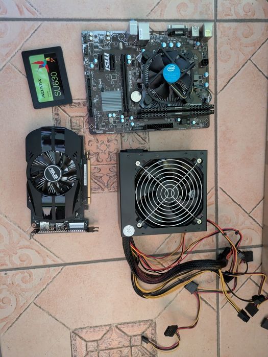 kit placa baza h110m i5 7500 gtx 1050 ti ddr4 ssd sursa