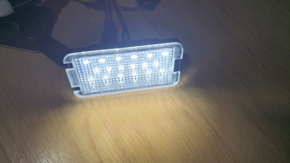 Lămpi led număr înmatriculare VW golf passat SKODA SEAT Audi a3 a4 a6