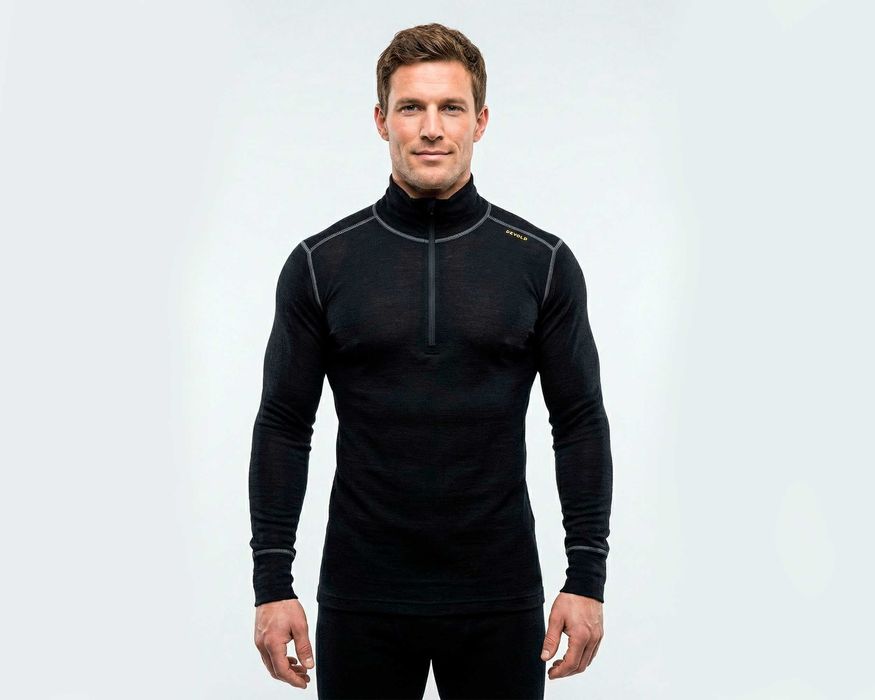 DEVOLD Оригинална фланелка от мериносова вълна размер М