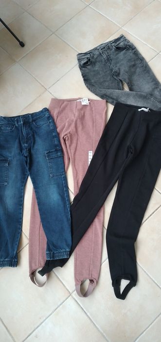 Клинове и дънки за момиче