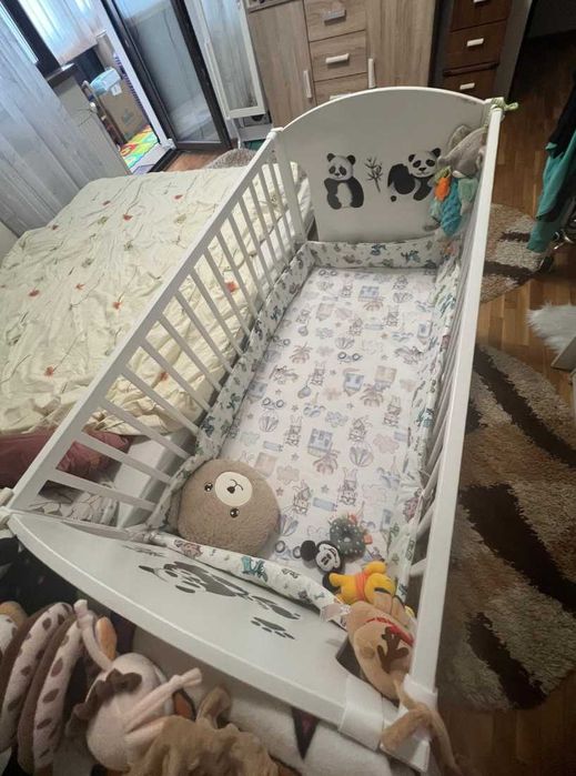 Patut bebe, 120x60 cm, E-Kids, Garantie, nu trimit prin curier