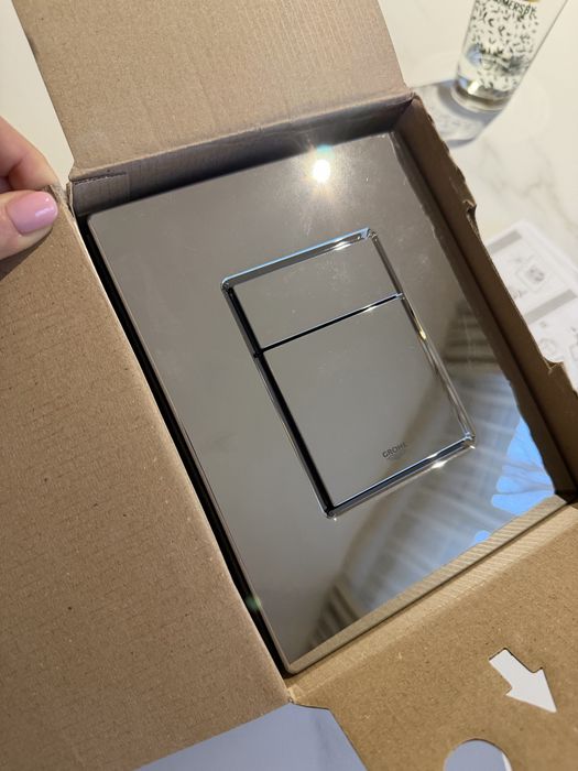 Бутон GROHE метал за структура за вграждане НОВ