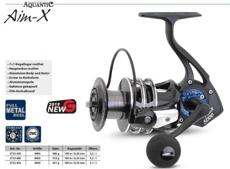 Макара за солена вода – AQUANTIC Aim-X 4000