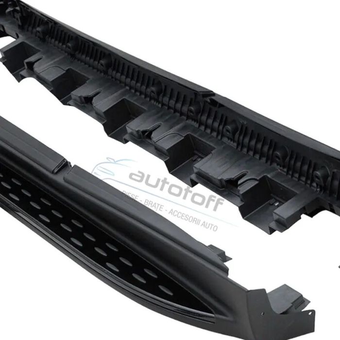 Praguri laterale Mercedes ML W166 GLE W166 (11-18) din aluminiu BLACK DESIGN