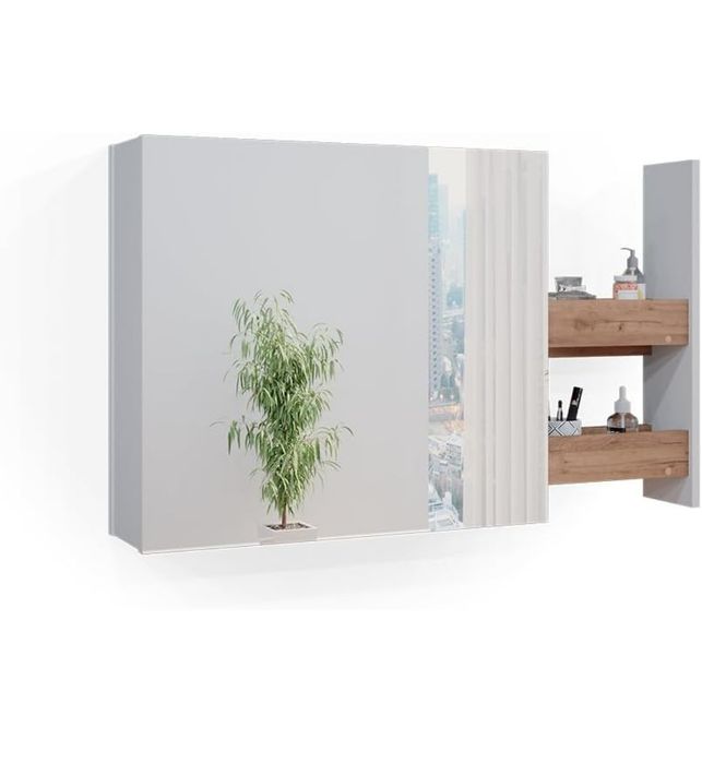 Шкаф за надмивка с огледало Vicco 4932