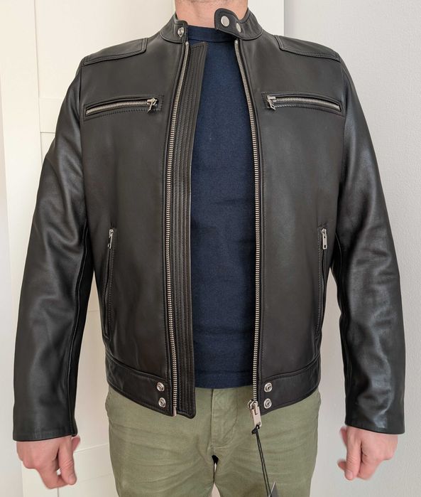 Geaca piele biker Diesel