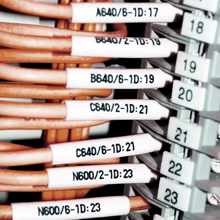 Маркировка кабеля, печать маркировки