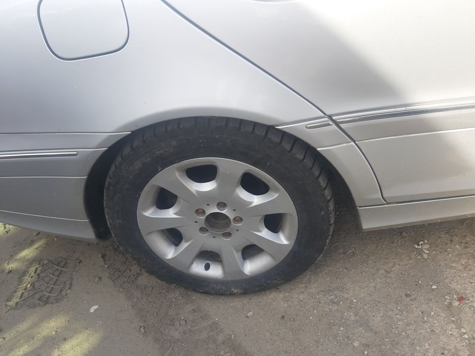 Jante + cauciucuri mercedes w203 c class w209 clk  iarna m+s