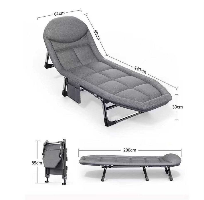 Раскладушка для путешествий, для офиса, складное кресло, кровать