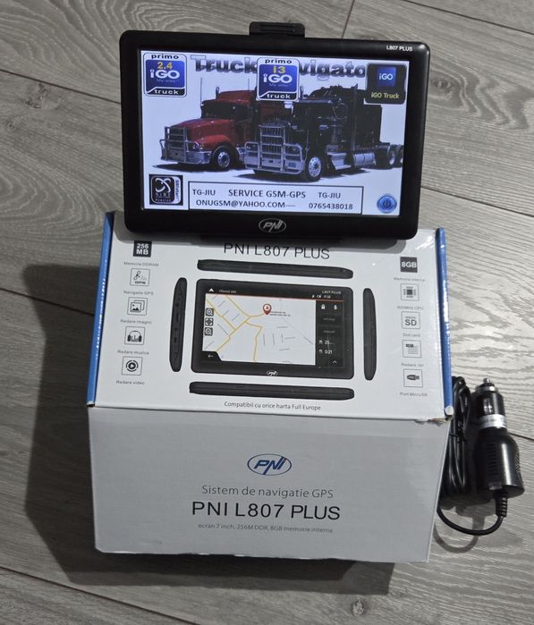 Gps camion 7 inch igo 3 pni L807 plus