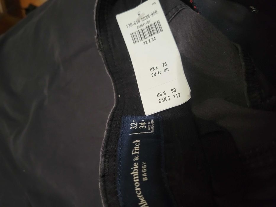 Уникален Карго паннталон Abercrombie & Fitch  - нов, взиман за 80 евро