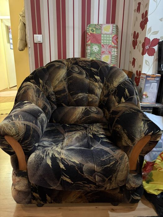 Диван с два фотьойла