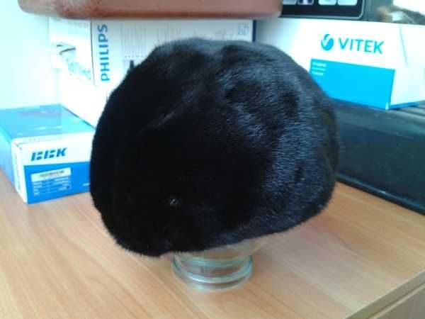 Берет норковый новый