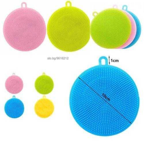 продавам Силиконова четка за измиване на чинии - комплект от 3 броя