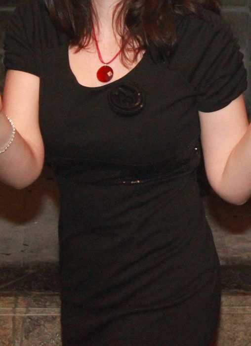 Малки черни парти рокли размер M