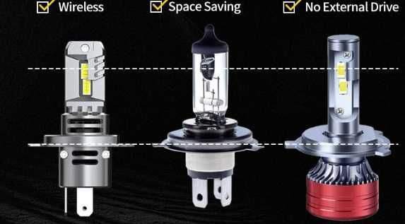 H4 LED Крушки 6500K 12V