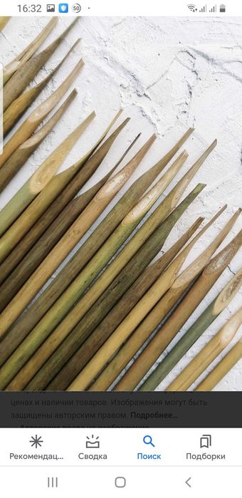 Продам стебли Камышового Бамбука 2023 года урожая.