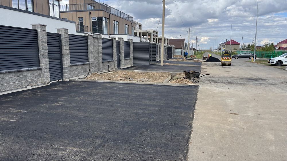 Асфальтирование Асфальт Укладка