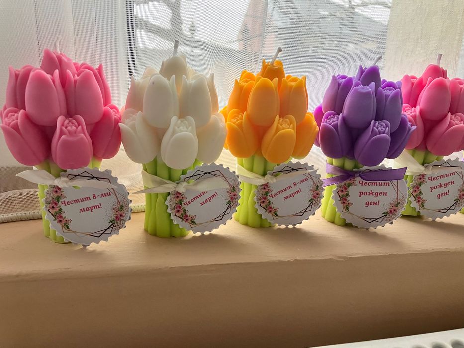 Ароматни свещи от соев восък