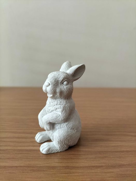 Статуэтка фигурка кролика белая белый кролик милота
