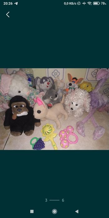 Мягкие игрушки , разные