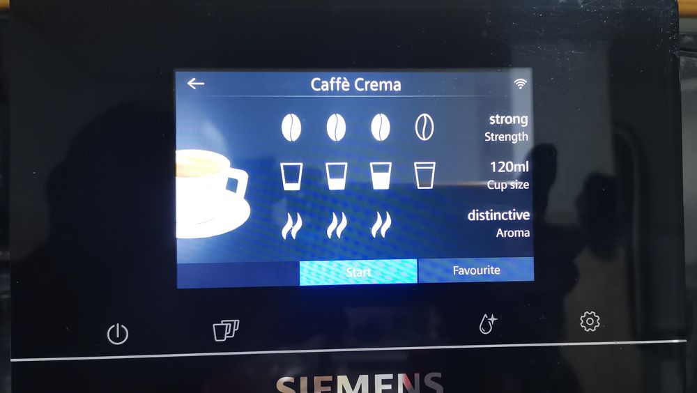 Espressor Siemens eq700 integral WI-FI