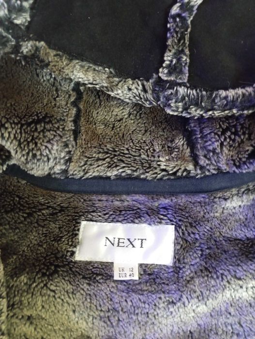 Cojoc /Haina blana Next UK negru-gri, mas. M-L (40-42)