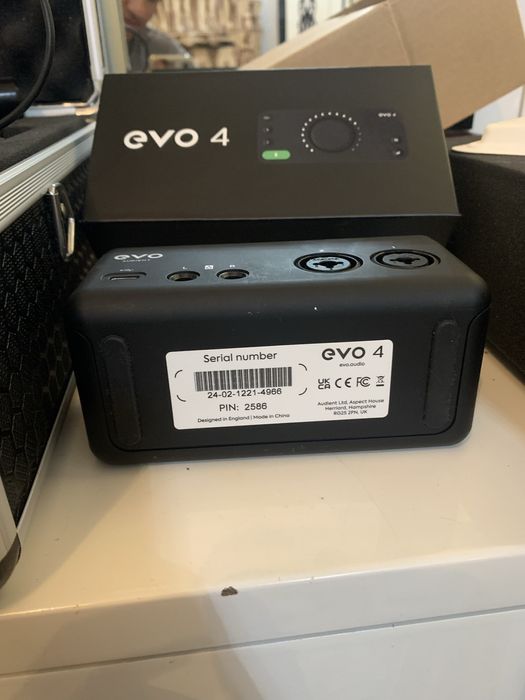 Placa de sunet Audient evo 4