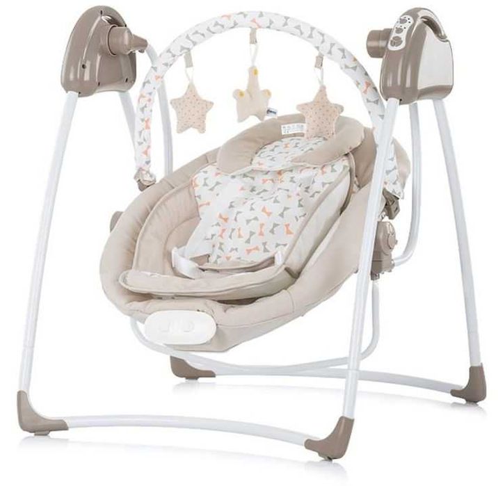 Електрическа люлка-шезлонг Chipolino - Парадайз с оригиналния си кашон